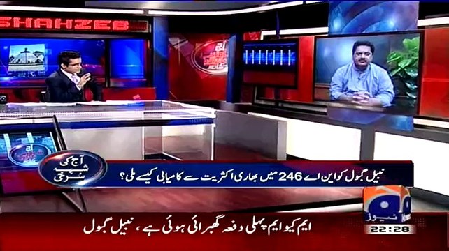 Altaf Hussain Was Angry On MQM RC When He Knew That PTI Got 32,000 Votes In NA-246:- Nabil Gabool