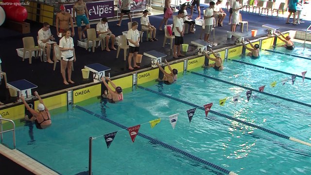 CFU Natation 2015 : finale 50m dos Dames (Camille Gheorghiu)