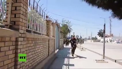 Primeras imágenes del ataque suicida en tribunal de Afganistán