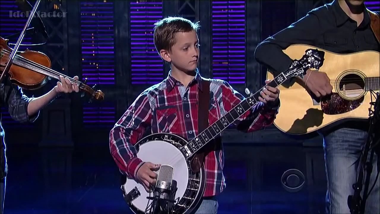 9-Year-Old Plays Banjo on David Letterman Show - Sleepy Man