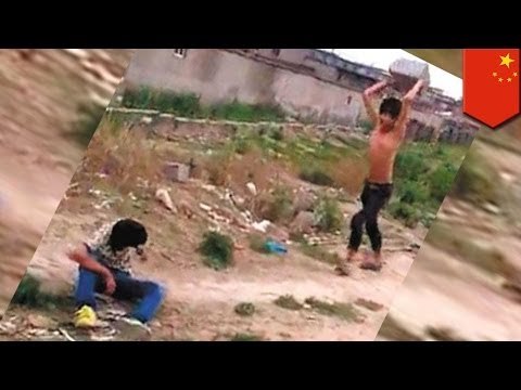 В Китае малолетние бандиты избили подростка до полусмерти