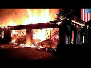 4 трупа -- результат взрыва и пожара в доме Джеймса Блейка