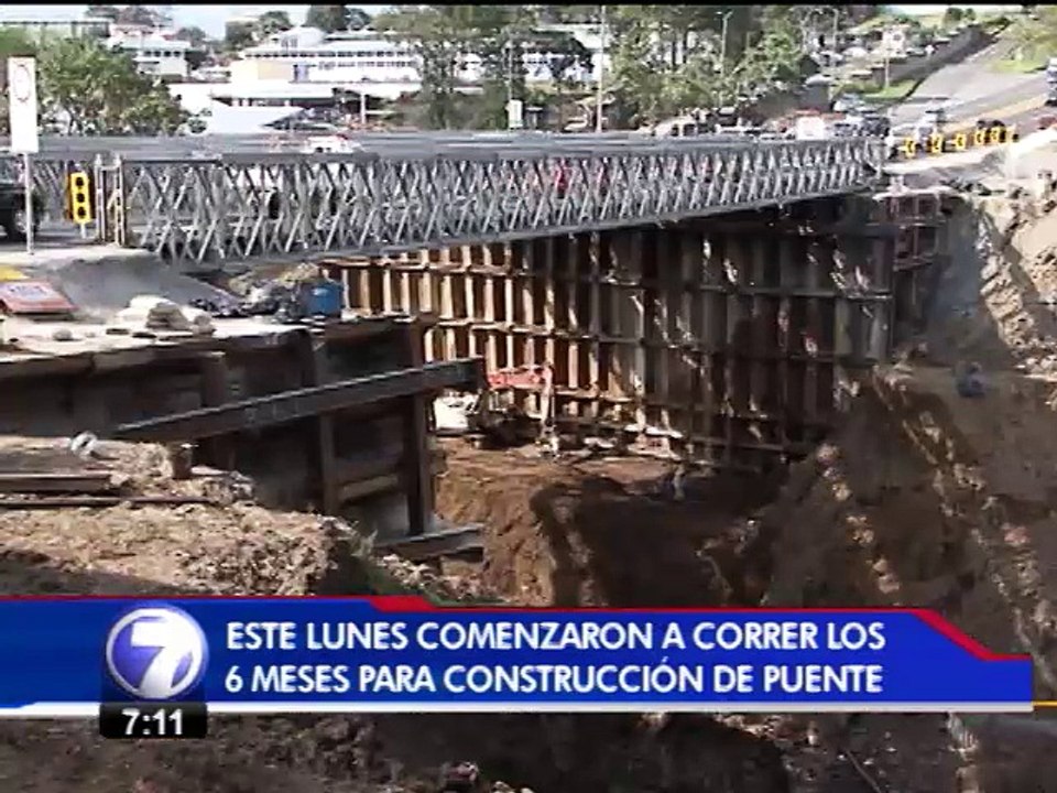 Atraso con puentes de Circunvalación resultaría en multa para la empresa encargada