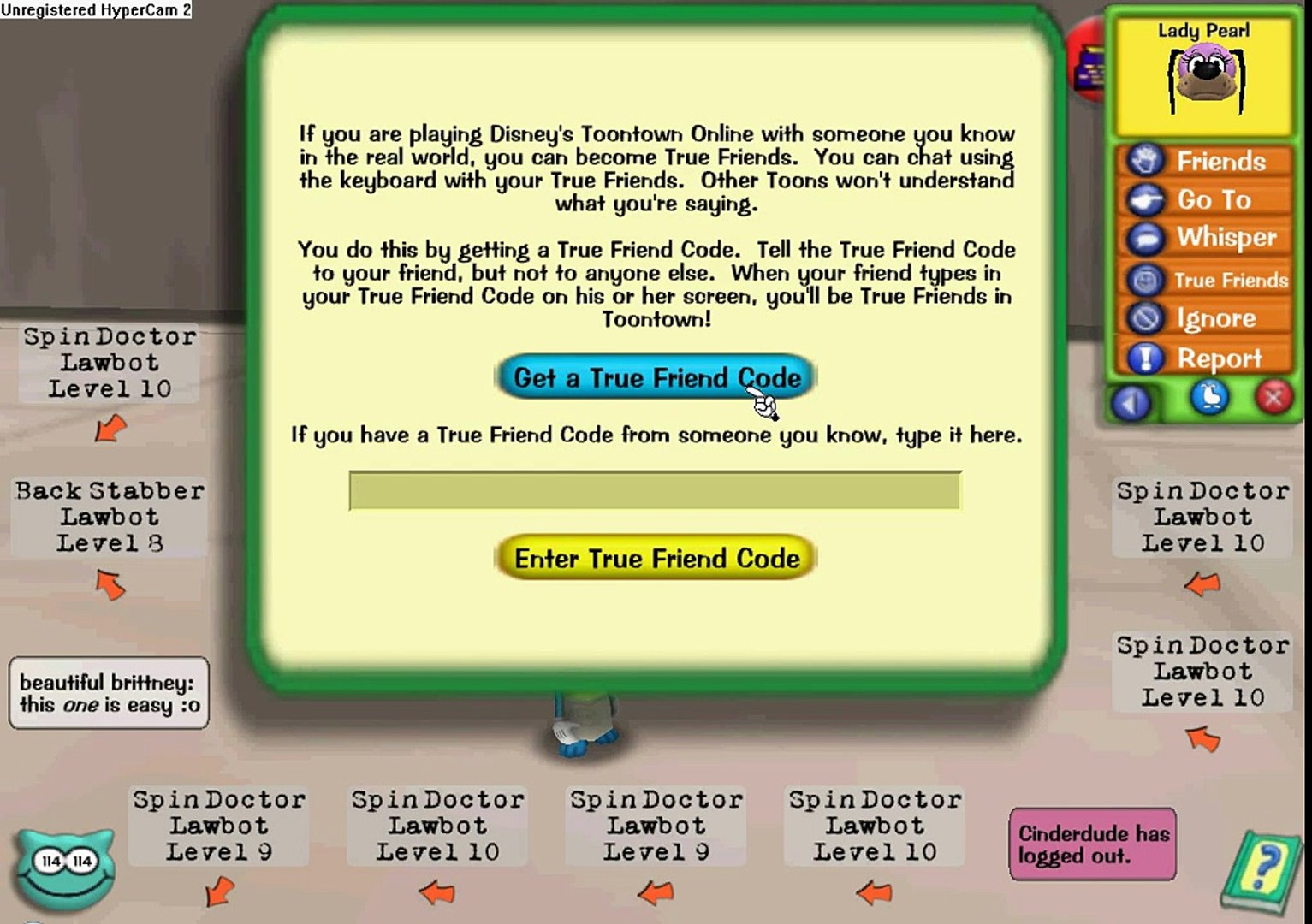 Toontown Online Codes - sontree