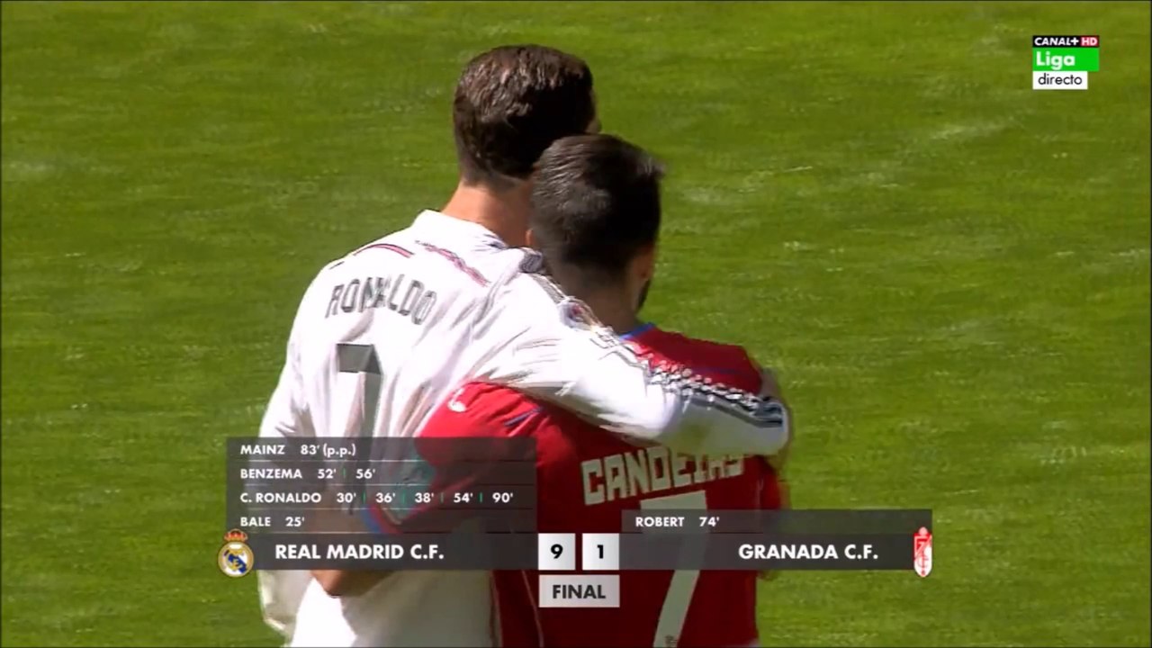 Cinco goles de Cristiano Ronaldo en un partido