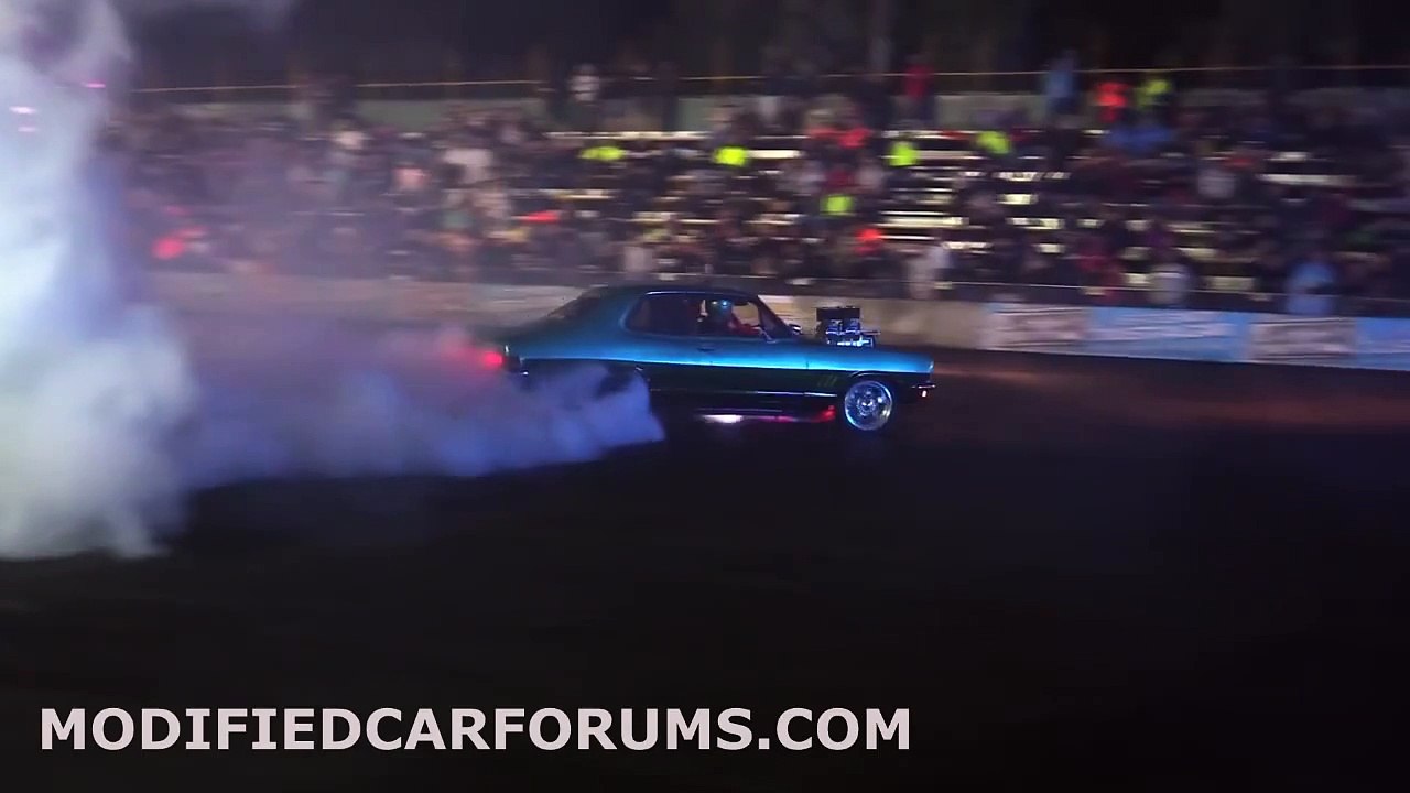 BLWNLJ burnout at Burnouts Unleashed 2014