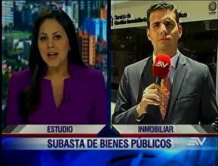 Autoridades anuncian venta de bienes del Estado