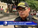 Trescientos policías vigilarán San José en el operativo aguinaldo