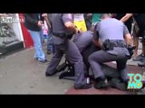 VIDEO: Un policier abat un homme qui tente de lui voler sa bombe lacrymogène