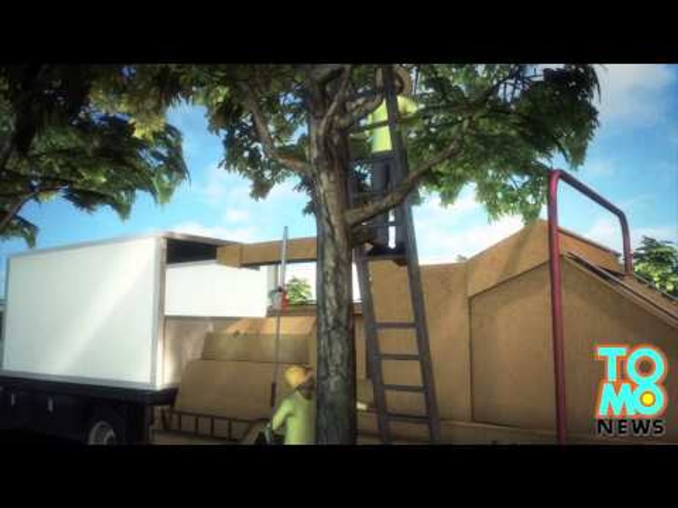 Déchiqueteuse: Un paysagiste se fait broyer dans un broyeur de branches auto-alimenté