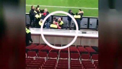 Spahic agresse un stadier