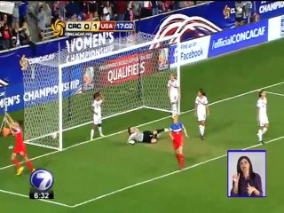 Estados Unidos goleó a las ticas en final de la eliminatoria de Concacaf