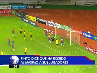 Pinto quiere seguir en la Sele luego del Mundial