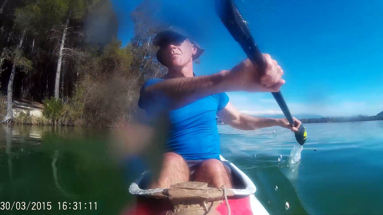 Paddling In The Sun