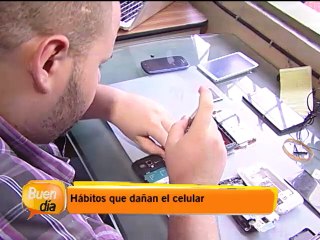 Hábitos que dañan los celulares