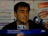 Gustavo Quinteros conversó con la prensa
