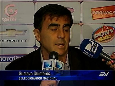 Gustavo Quinteros conversó con la prensa