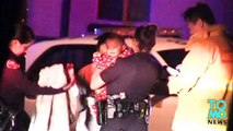 رجل يستخدم طفلاً رضيعاً كدرعٍ بشري أثناء مطاردة وتبادل اطلاق نار مع الشرطة
