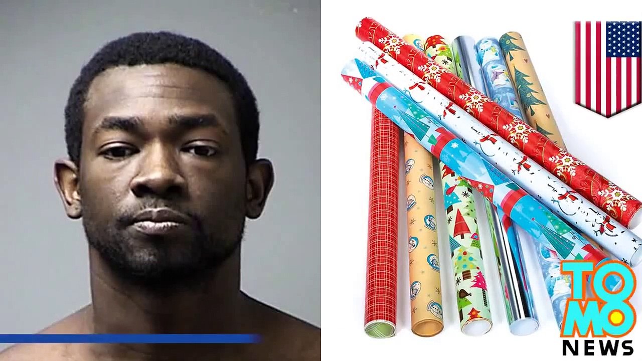 رجل من ميسوري يخنق زوجته مستخدماً لفافة الهدايا