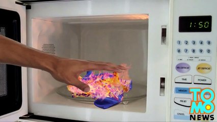 مكفوف تلتهمه ألسنة اللهب على أثر محاولته تسخين مدية في المايكرويف