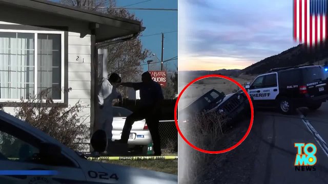 الشرطة تلقي القبض على مشتبهين بهم بعد مطاردتهم واطلاق النار من نائب رئيس الشرطة