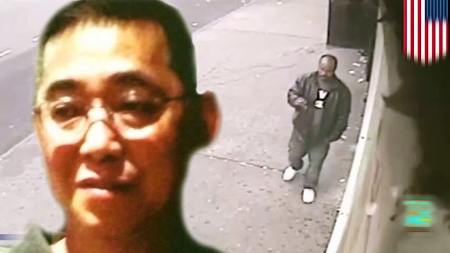 مجرم من نيويورك يدفع رجلاً إلى سكة قطار بروكسون ليقتل الأخير