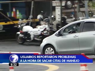 下载视频: Usuarios reportan problemas para solicitar citas para pruebas de manejo