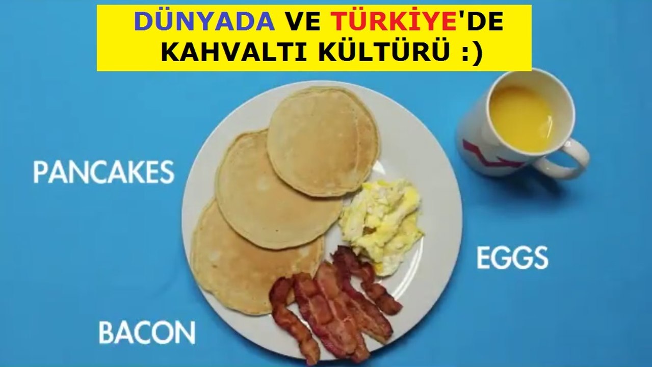 Dünyada ve Türkiyede Kahvaltı Kültürü :)