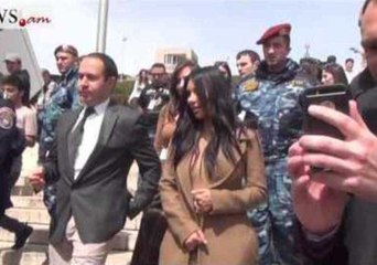 Kardashian Sisters Draw Attention in Armenia's Capital