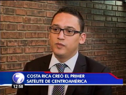Costa Rica creó el primer satélite de Centroamérica