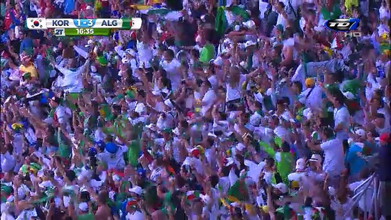 Gol: República de Corea 1 - 4 Argelia