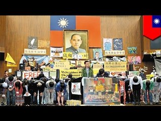 Протестующие студенты закончили 24-дневную осаду парламента Тайваня