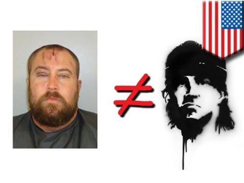 Бандит в обличье Рембо попытался захватить бар