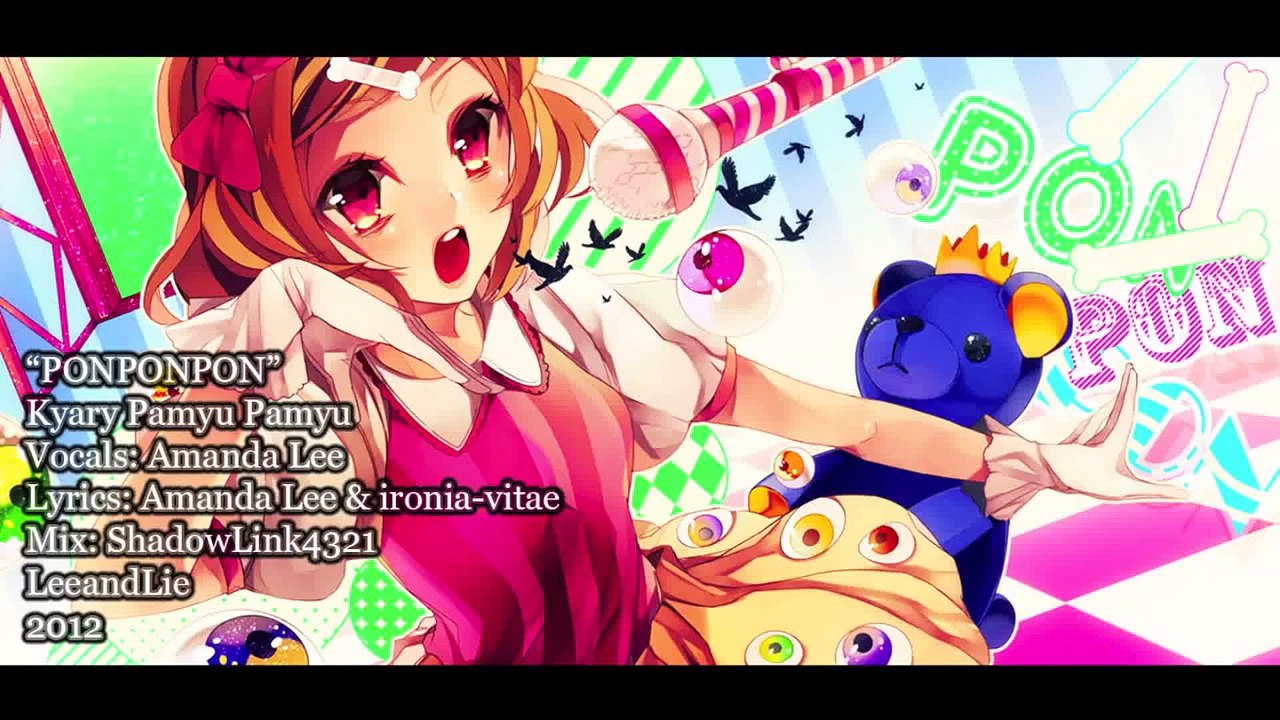 ENGLISH "PONPONPON" Kyary Pamyu Pamyu (AmaLee)