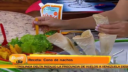 Receta: Cono de nachos