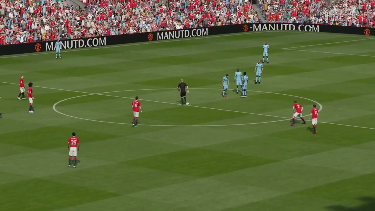 Man Utd vs. Man City - FIFA 15 CPU Prediction - The Koalition