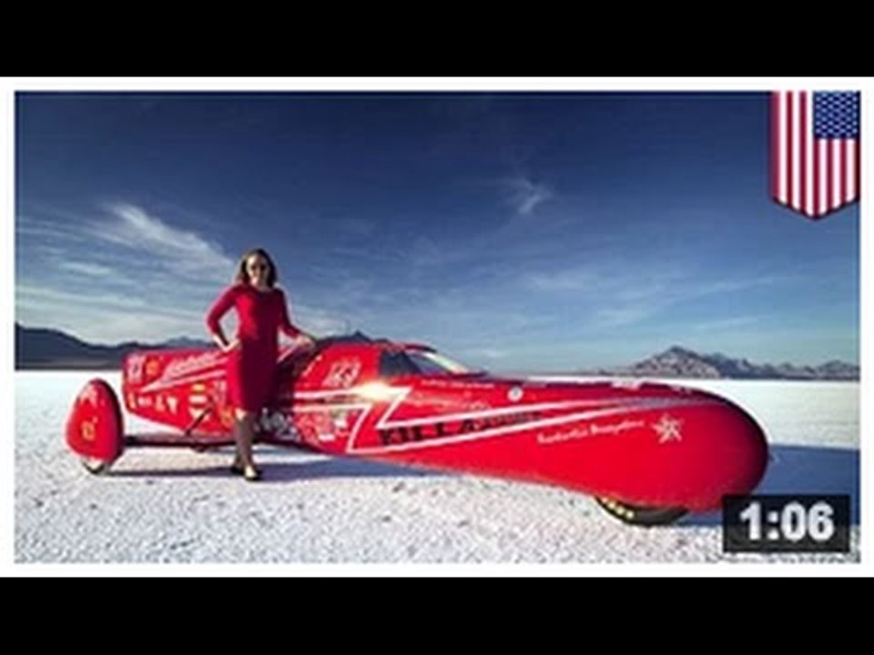 Nouveau record de vitesse: Eva Hakansson dépasse les 389 km/h avec un véhicule fait maison