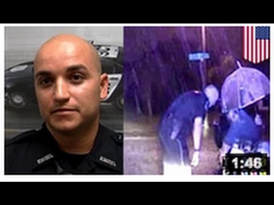 Policier Héros: Un brigadier se filme aider un paraplégique à rentrer chez lui.