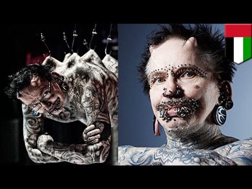 Magie noire: L’homme le plus percé au monde, s'est vu refuser l'entrée à Dubaï