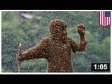 LES ABEILLES (PAS LES OISEAUX): Un homme se fait tuer par plusieurs centaines de milliers d’abeilles