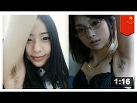 RETOUR DE LA TOUFFE: Nouvelle tendance touffue, en chine la touffe sous les bras est très tendance.