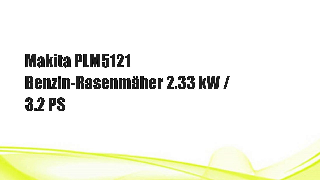 Makita PLM5121 Benzin-Rasenmäher 2.33 kW / 3.2 PS