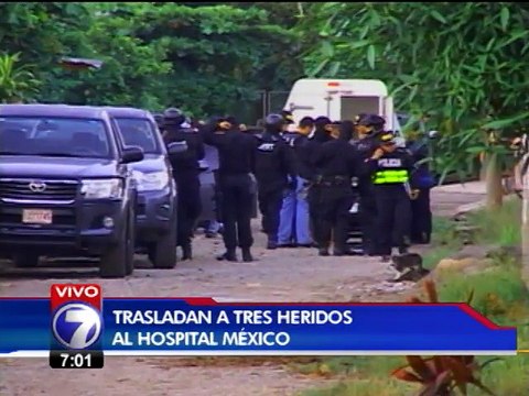 Allanamiento en Puntarenas deja tres sospechosos fallecidos y un oficial herido