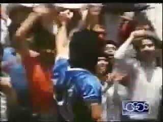 Cancion de Maradona al ritmo de la cancion