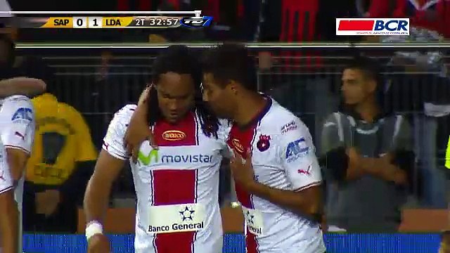 Gol: Saprissa 0 - 1 Alajuelense