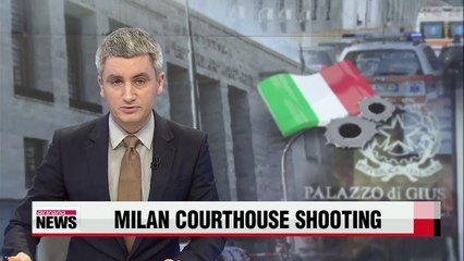 Three dead in Italy court shooting