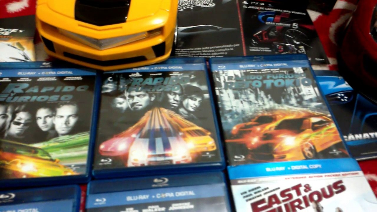 RAPIDOS Y FURIOSOS QUE VELOCIDAD   SAGA COMPLETA
