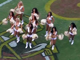 Washington Redskins cheerleaders - the Redskinettes perform 8.24.2013