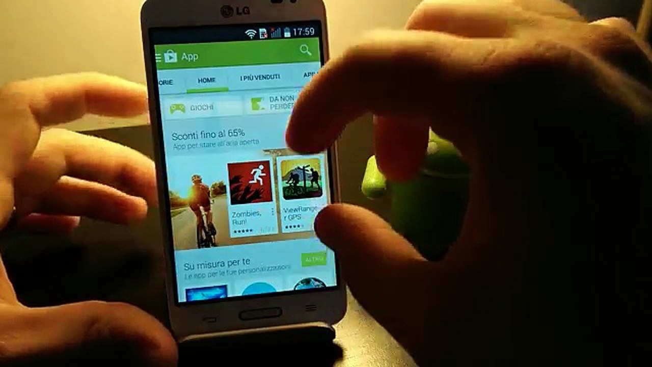 Nuovo Play Store con Grafica Android L