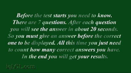 IQ TEST Questions || Intelligence Genius Test #3 ✔